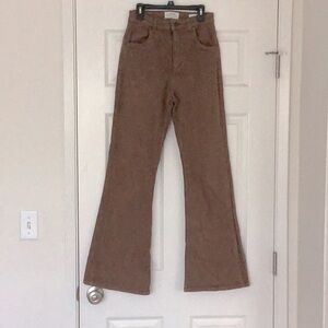 Cotton On High Waist Brown Original Flare Jeans